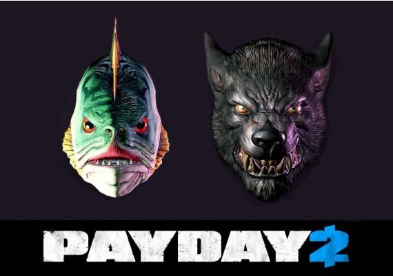 Payday 2: Lycanwulf and The One Below Masks DLC EN/DE/FR/IT/RU/ES Global Steam Digital Key
