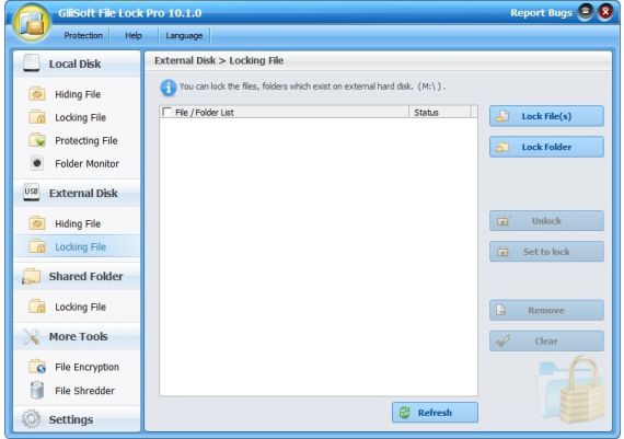 Gilisoft File Lock Pro EN/FR/IT/CS/JA/PT/ZH Global Software License Digital Key