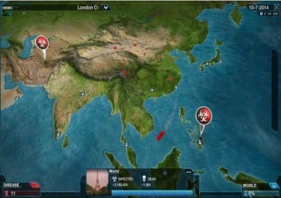 Plague Inc: Evolved EN/DE/FR/IT EU Steam Digital Key