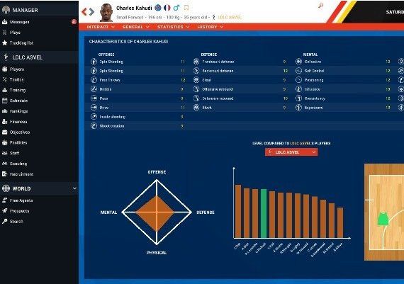 Pro Basketball Manager 2022 Global Steam Digital Key