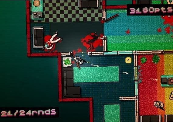 Hotline Miami EN/DE/FR/PL/PT/RU/ES Global Steam Digital Key