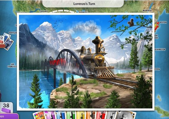 Ticket to Ride 2023 EN/DE/FR/IT/ES Global Steam Digital Key