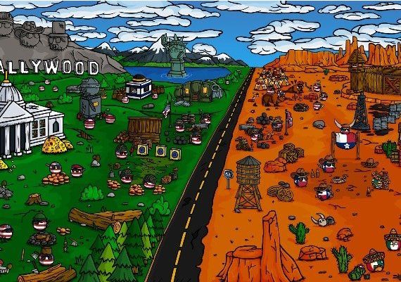 CountryBalls Heroes EN/DE/FR/PL/RU/ZH/ES Global Steam Digital Key