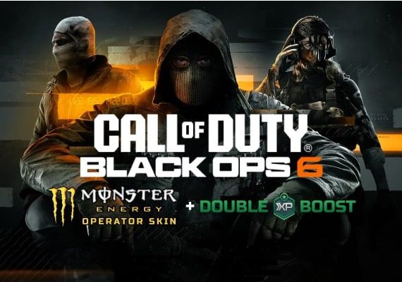 Call of Duty: Black Ops 6 - Monster Energy Operator Skin + 15 Min Double XP DLC Unleash the Truth Edition EN Global Official website Digital Key