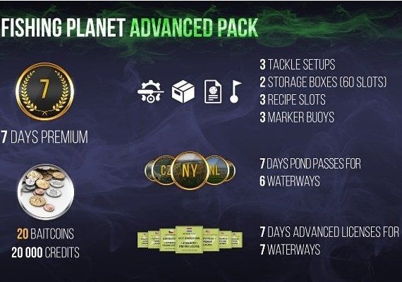 Fishing Planet - Advanced Starter Pack DLC EN Argentina Xbox One/Series Digital Key