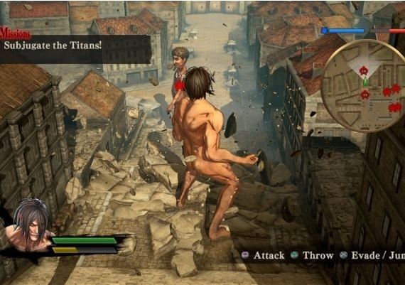 Attack on Titan A.O.T. Wings of Freedom EN/DE/FR/JA/ZH Global Steam Digital Key