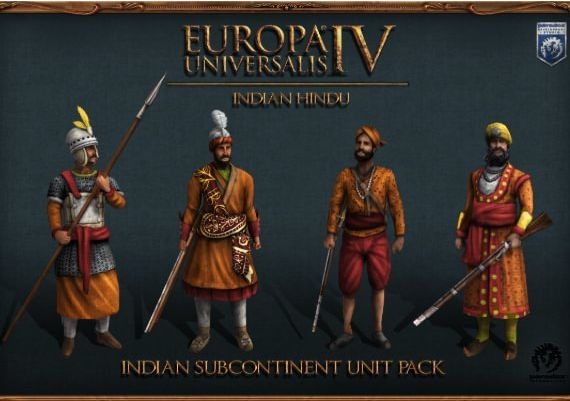 Europa Universalis IV - Indian Subcontinent Unit Pack DLC EN/DE/FR/ES Global Steam Digital Key
