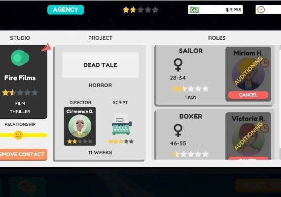 Actor Tycoon 2 EN Global Steam Digital Key