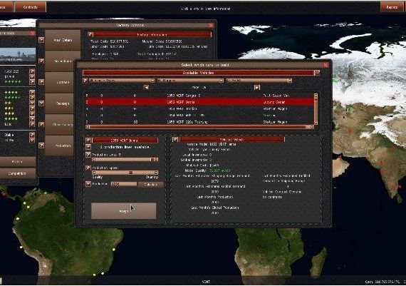 GearCity EN Global Steam Digital Key