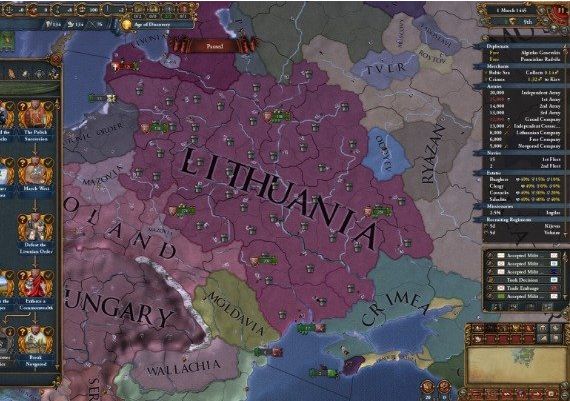 Europa Universalis IV: Lions of the North DLC EN/DE/FR/ES Global Steam Digital Key