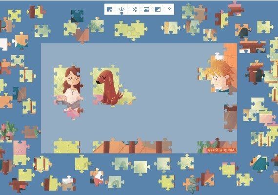 Lucky And a Life Worth Living - a Jigsaw Puzzle Tale EN Global Steam Digital Key