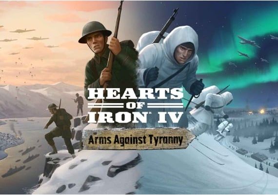 Hearts of Iron IV: Arms Against Tyranny DLC EN/DE/FR/PL/PT/RU/ES ROW Steam Digital Key