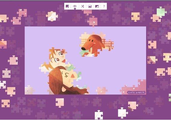 Lucky And a Life Worth Living - a Jigsaw Puzzle Tale EN Global Steam Digital Key