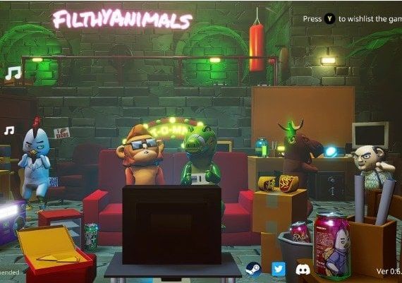 Filthy Animals: Heist Simulator EN/DE/FR/ZH/ES Global Steam Digital Key