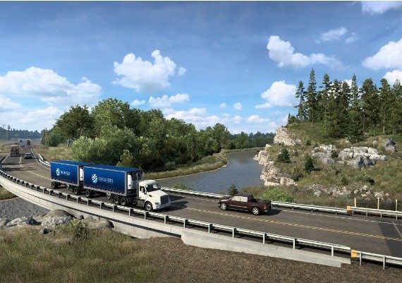 American Truck Simulator: Montana DLC EU Steam Digital Key