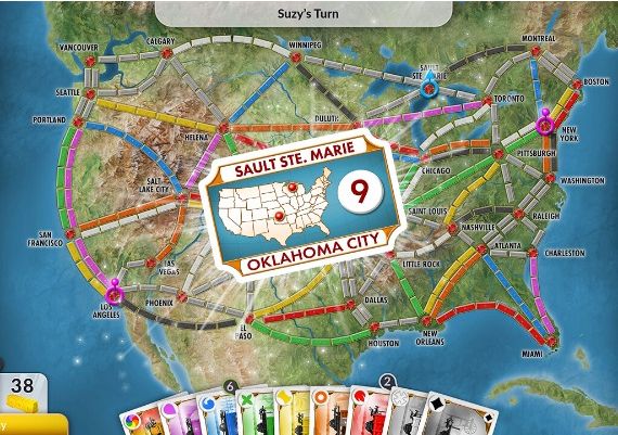 Ticket to Ride 2023 EN/DE/FR/IT/ES Global Steam Digital Key