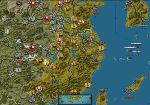 Strategic Command WWII: World at War EN/DE/FR/ES ROW Steam Digital Key