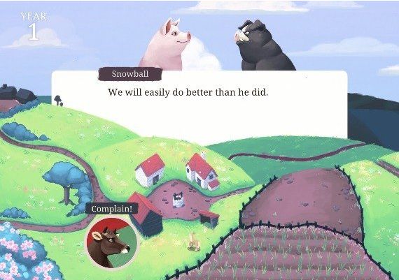 Orwells Animal Farm EN/DE/FR/IT/ES Global Steam Digital Key
