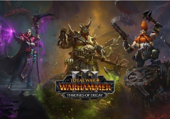 Total War: Warhammer III - Thrones of Decay Bundle DLC EU Steam Digital Key