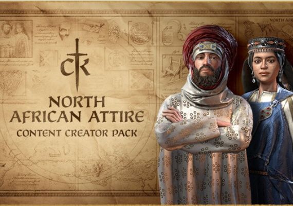 Crusader Kings III: North African Attire - Content Creator Pack EN/DE/FR/KO/RU/ZH/ES Global Steam Digital Key