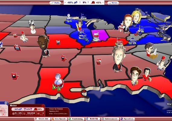 The Political Machine 2016 EN Global Steam Digital Key