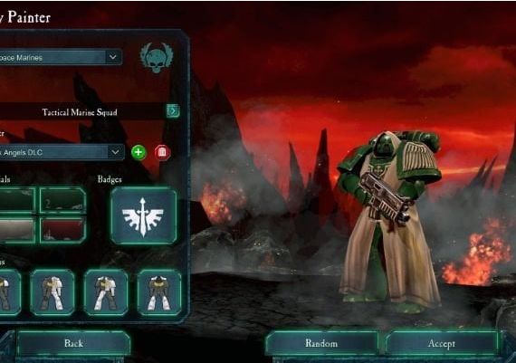 Warhammer 40,000: Dawn of War II - Retribution - Dark Angels Pack DLC EN EU Steam Digital Key