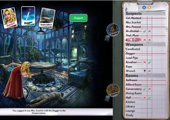 Clue/Cluedo Classic Edition EN/DE/FR/IT/JA/ZH/ES EU Steam Digital Key