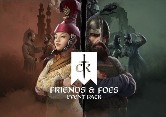 Crusader Kings III: Friends & Foes DLC EN/DE/FR/KO/RU/ZH/ES EU Steam Digital Key