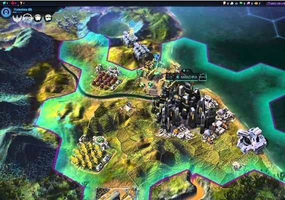 Sid Meier's Civilization: Beyond Earth + Rising Tide Global Steam Digital Key