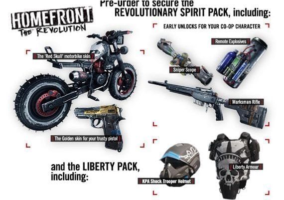 Homefront: The Revolution - Freedom Fighter Bundle EU Xbox One Digital Key