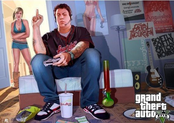 Grand Theft Auto V GTA + Whale Shark Cash Card Rockstar Digital Key