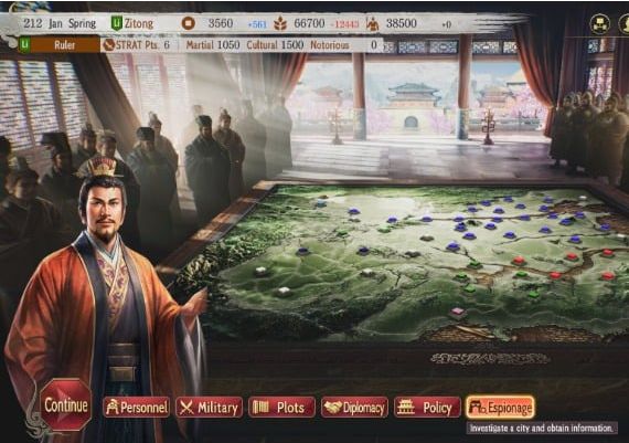 Romance of the Three Kingdoms 8 - Remake Deluxe Edition EN/JA/KO/ZH/ZH EU Steam Digital Key