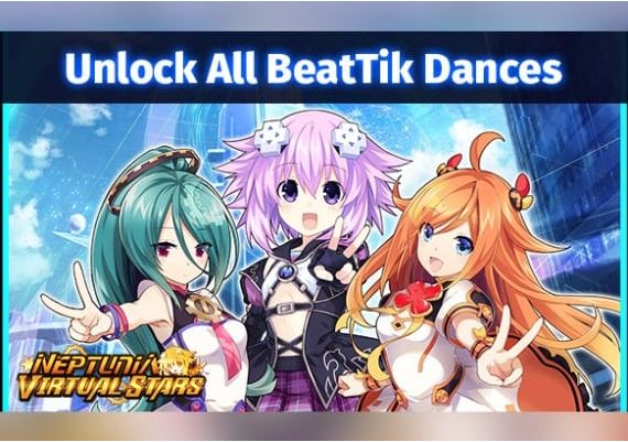 Neptunia Virtual Stars - Unlock All BeatTik Dances DLC EN Global Steam Digital Key