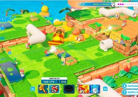 Mario + Rabbids Kingdom Battle Gold Edition EN/DE/FR/RU/ES United States Nintendo Switch Digital Key