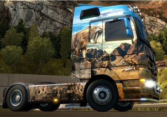 Euro Truck Simulator 2 - Prehistoric Paint Jobs Pack DLC EN/DE/FR/PL/CS Global Steam Digital Key