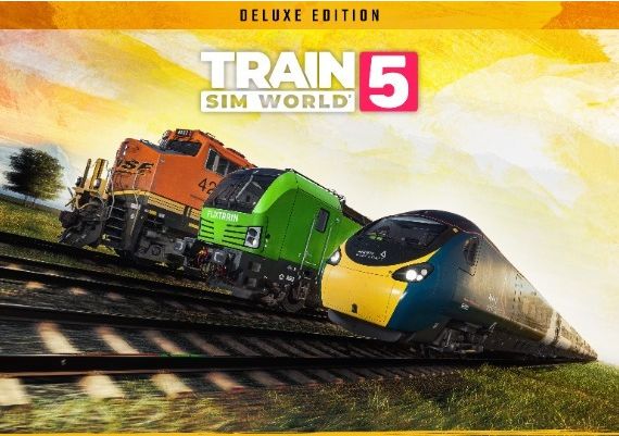 Train Sim World 5 Deluxe Edition EN/DE/FR/IT/PL/RU/ZH/ES Global Steam Digital Key