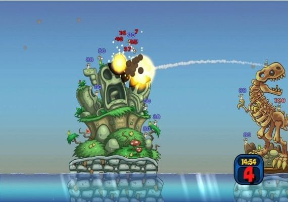 Worms Reloaded - Forts Pack DLC EN/DE/FR/IT/ES Global Steam Digital Key