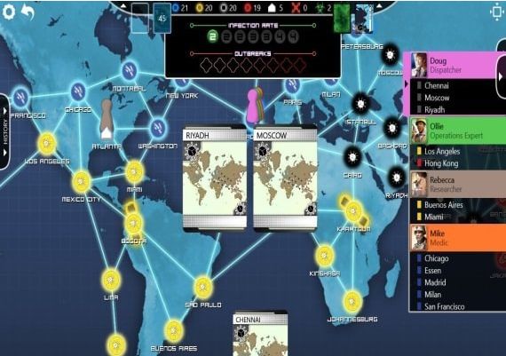 Pandemic: The Board Game Global Steam Digital Key