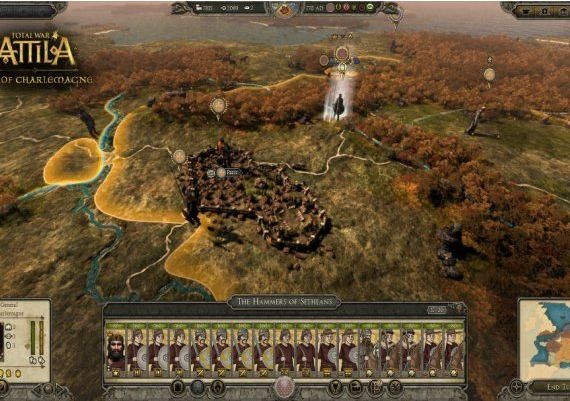 Total War: Attila - Age of Charlemagne Campaign Pack DLC EN/DE/FR Global Steam Digital Key