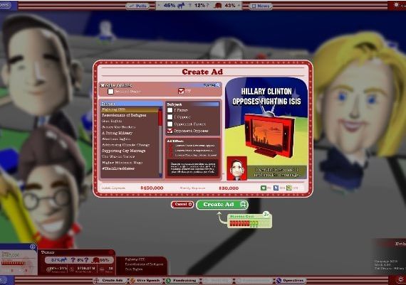 The Political Machine 2016 EN Global Steam Digital Key