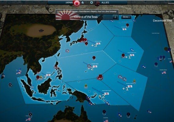 Fleet Commander: Pacific EN/FR/ES Global Steam Digital Key