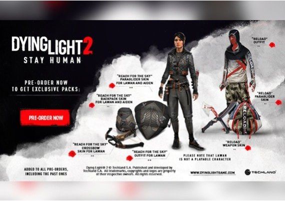 Dying Light 2: Stay Human - Pre-order Bonus DLC Global Steam Digital Key