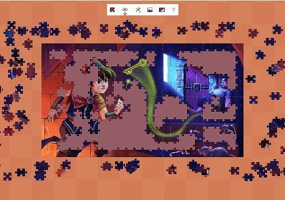 Magic Lessons in Wand Valley - a Jigsaw Puzzle Tale EN Global Steam Digital Key