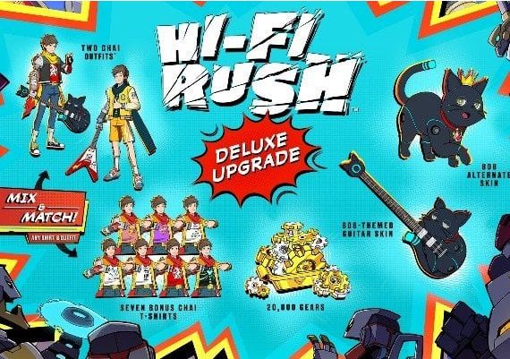 Hi-Fi RUSH - Deluxe Edition Upgrade DLC EN EU Xbox Series/Windows Digital Key