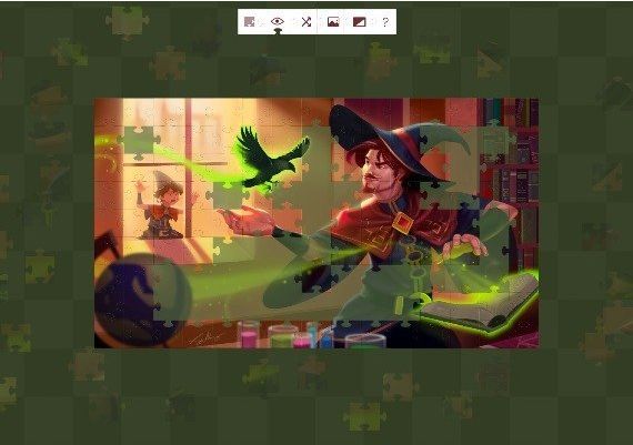 Magic Lessons in Wand Valley - a Jigsaw Puzzle Tale EN Global Steam Digital Key