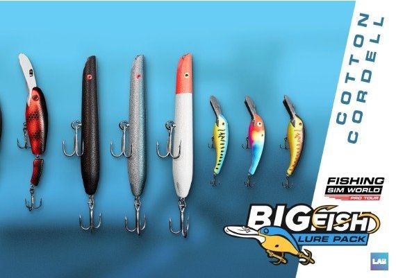 Fishing Sim World: Pro Tour - Big Fish Lure Pack DLC EN/DE/FR/PL/RU/ZH/ES Global Steam Digital Key