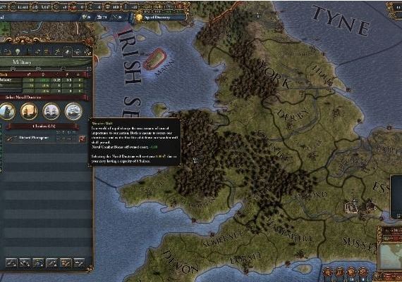 Europa Universalis IV: Rule Britannia DLC EN EU Steam Digital Key