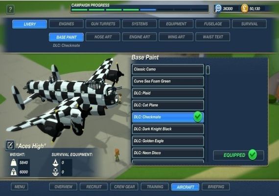 Bomber Crew - Skin Pack DLC Global Steam Digital Key