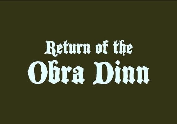 Return of the Obra Dinn Global Steam Digital Key