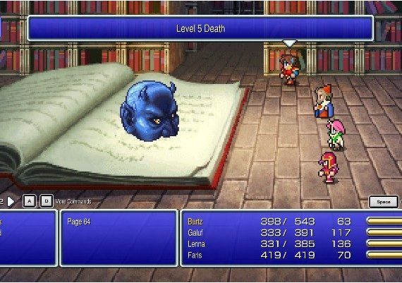Final Fantasy V - Pixel Remaster ROW Steam Digital Key